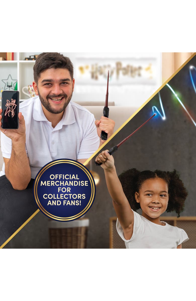 Wizarding World Deluxe Lumos Wand 14" Harry Potter Replica, Led Tip, Alternate, color, 