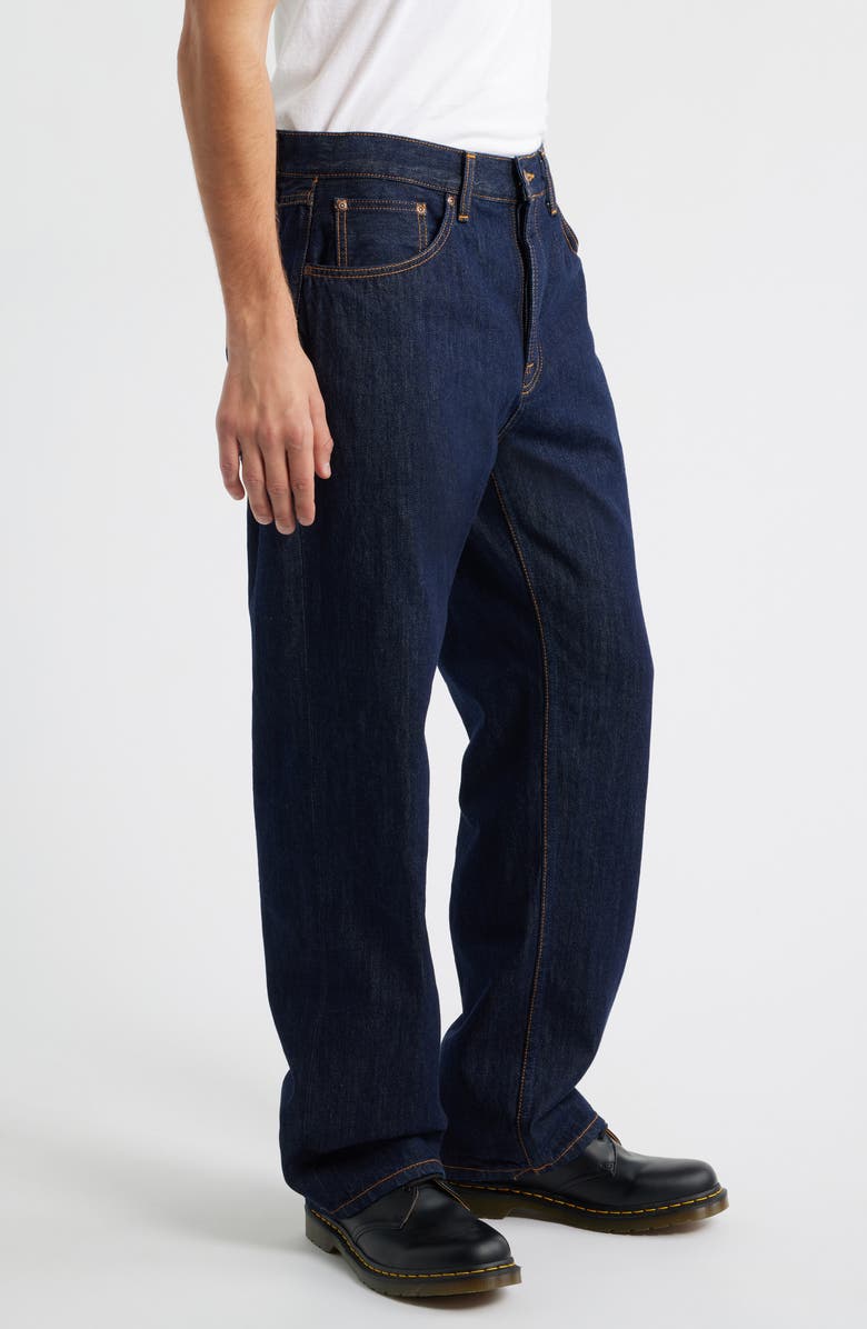 Nudie Jeans Tuff Tony One Wash Wide Leg Loose Fit Jeans, Alternate, color, Basement Tracks