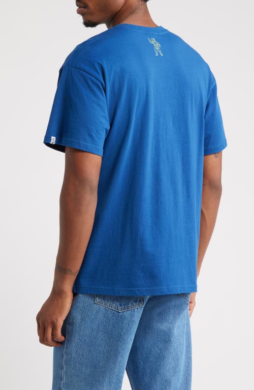 Billionaire Boys Club Curve Mix Graphic T-shirt In Blue