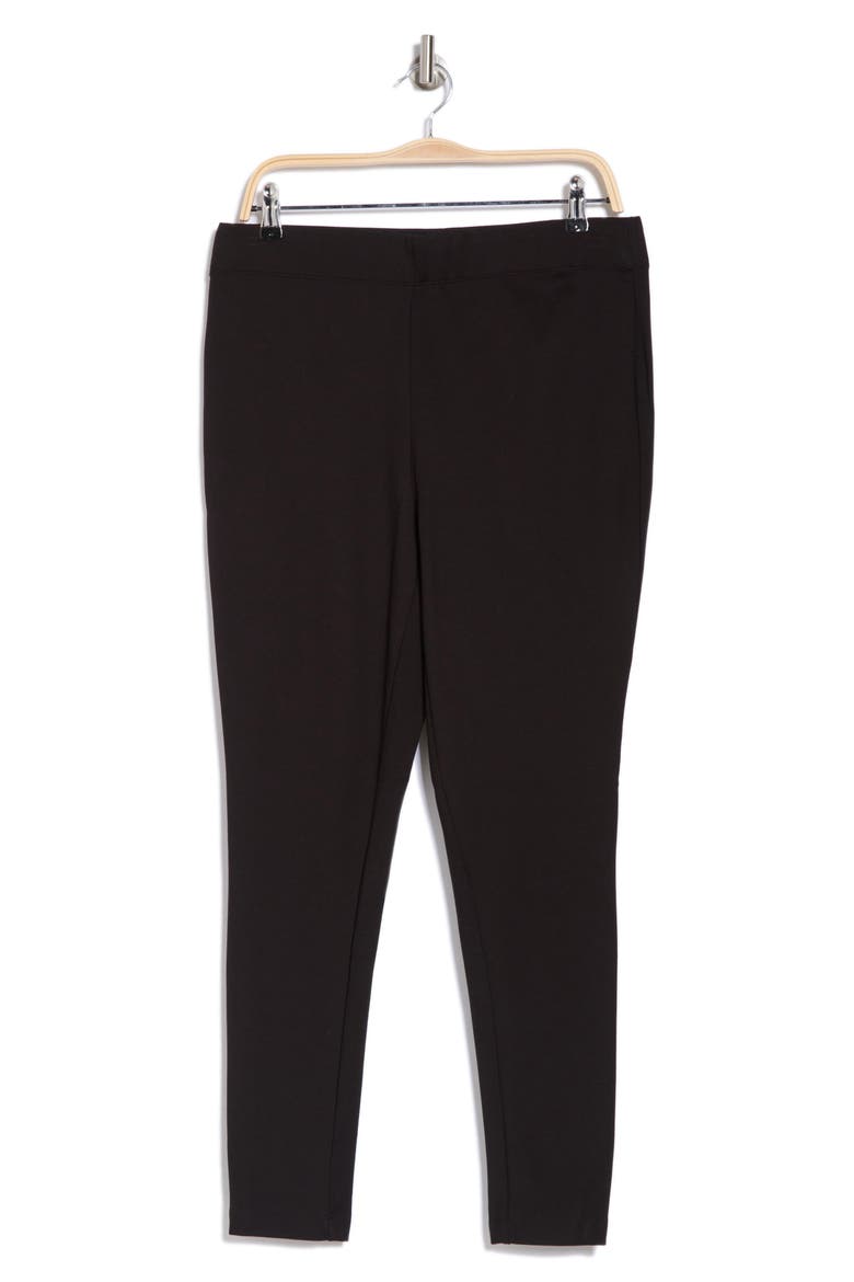 Ponte Leggings, Alternate, color, BLACK