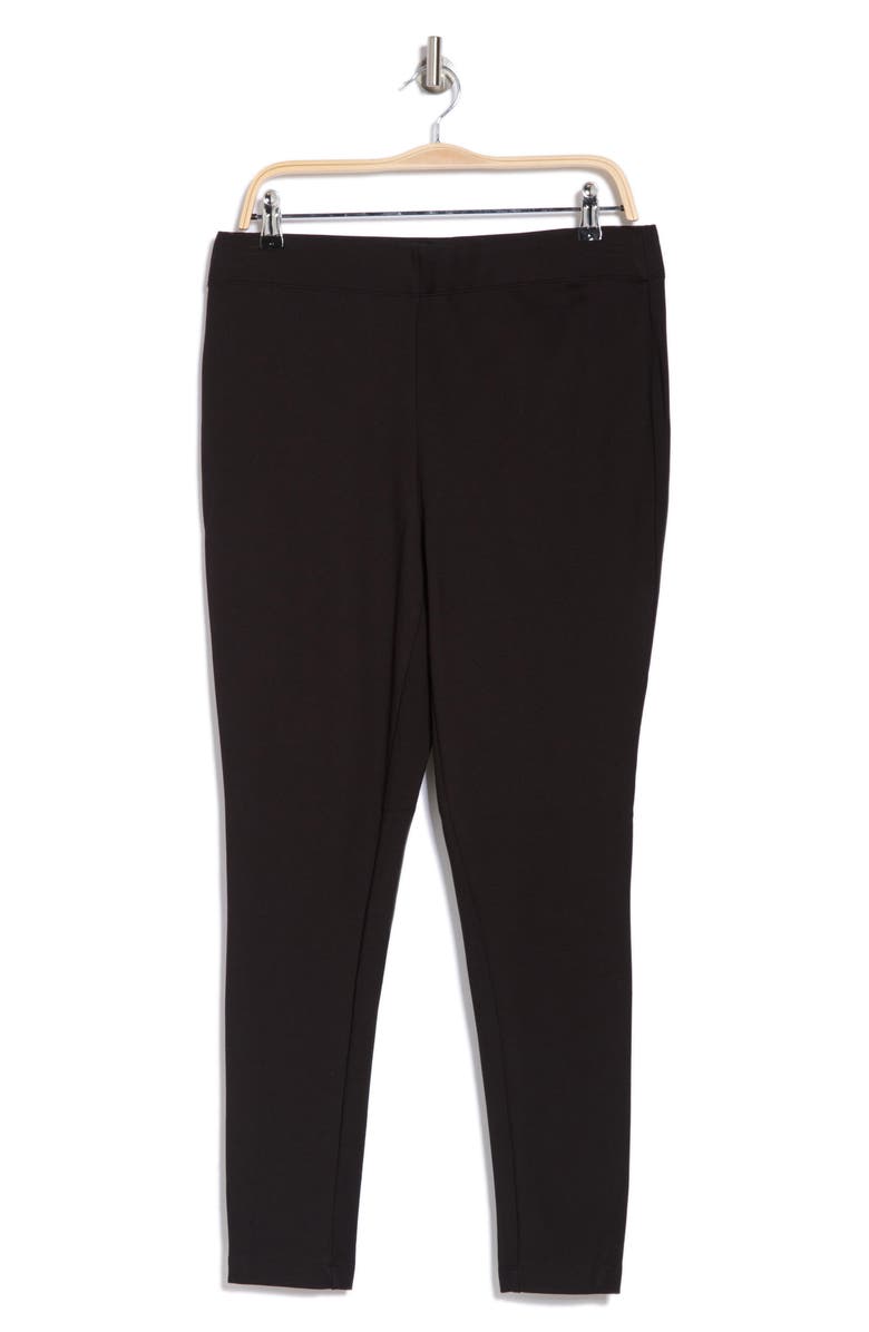 MAX STUDIO Ponte Leggings, Alternate, color, Black