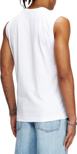 T-Isco-Div Logo Appliqué Muscle Tee