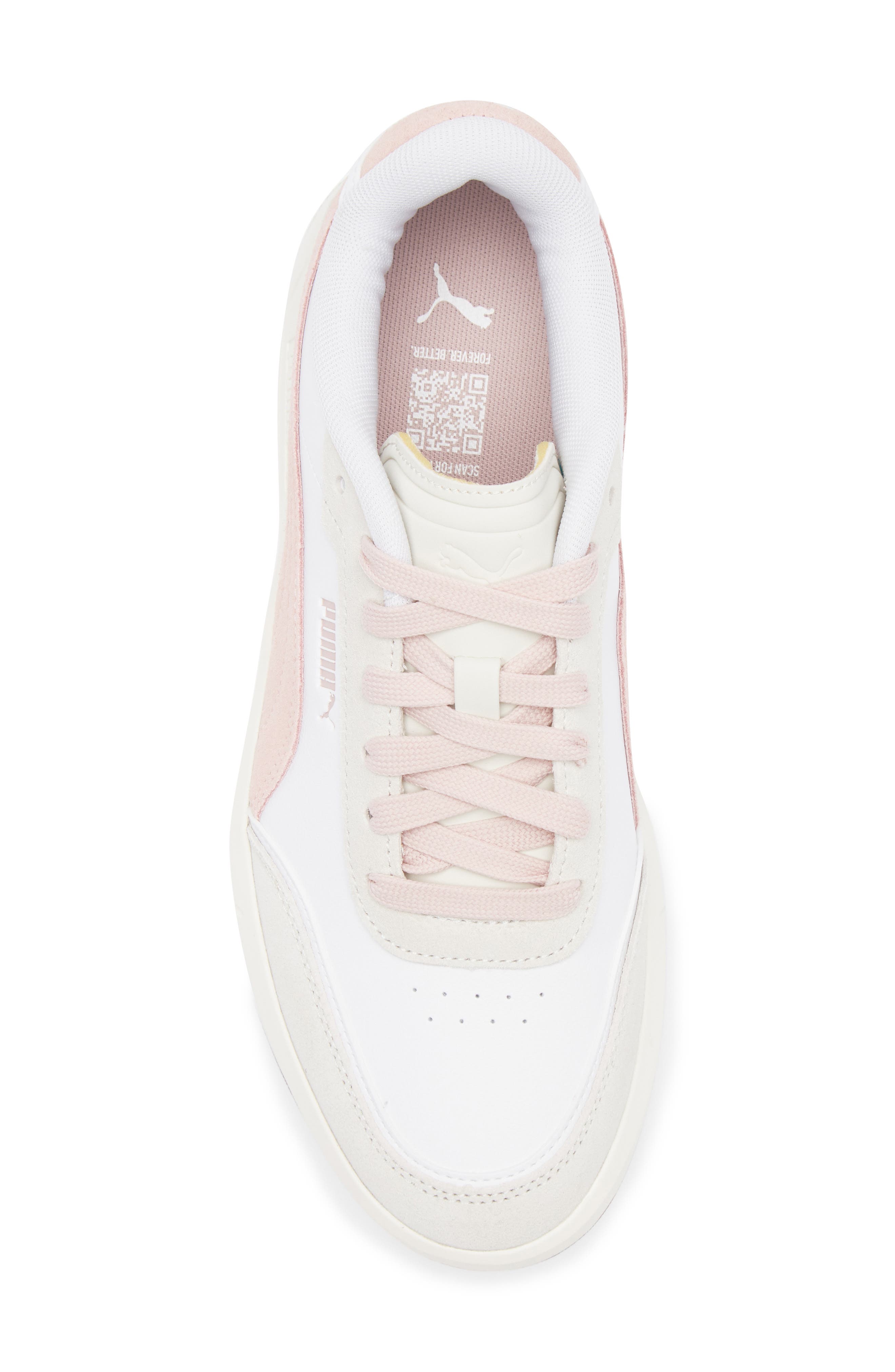 PUMA Club Pearl Leather Sneaker, Alternate, color, 