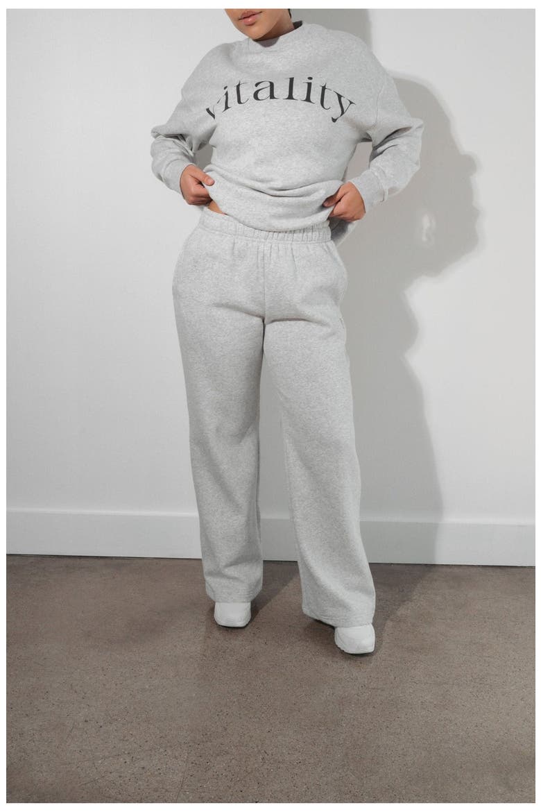 Cozy Trouser, Main, color, Stone Marl