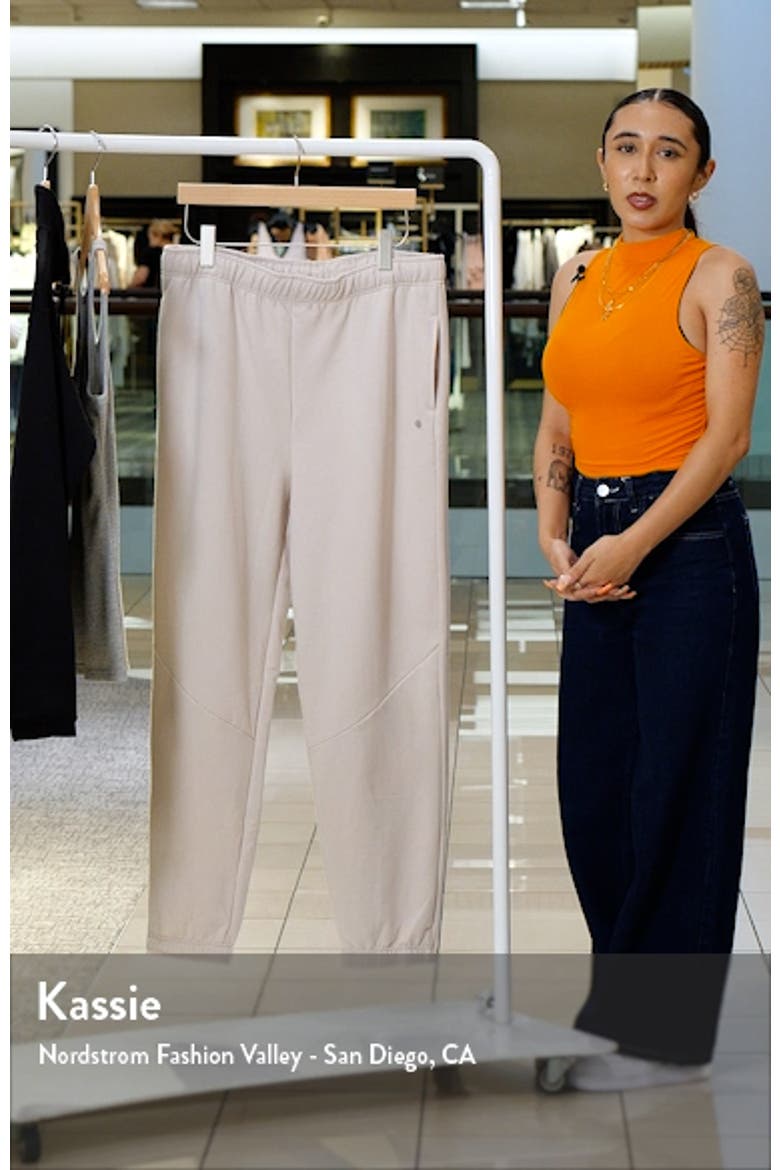 Weekend High Waist Sweatpants video