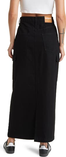 Denim Maxi Skirt
