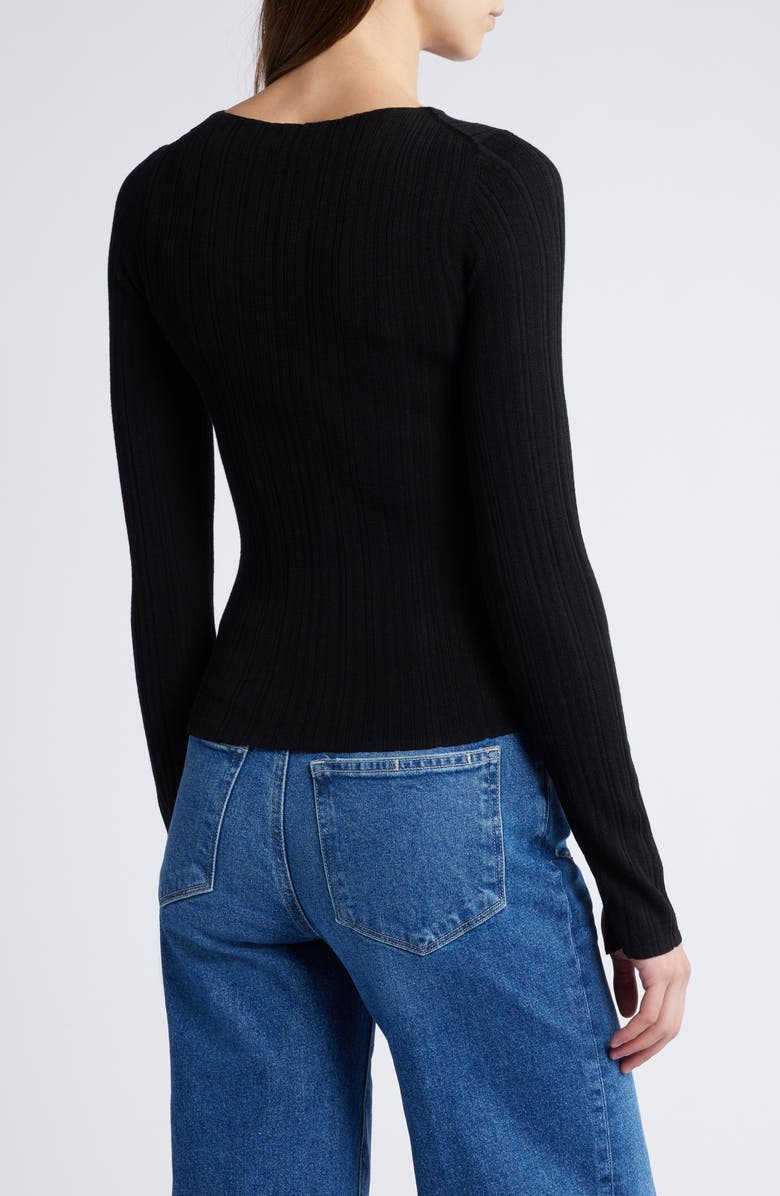 & Other Stories Merino Wool Top, Alternate, color, 