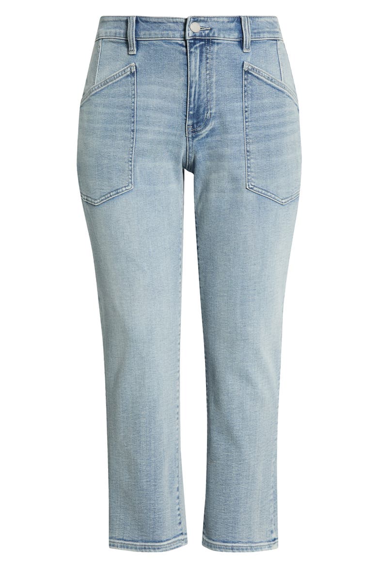 Marley Cuffed Crop Girlfriend Jeans, Alternate, color, CRUISE