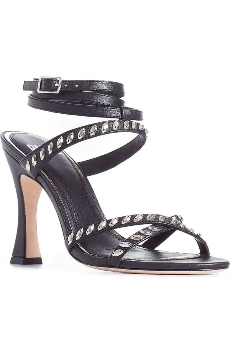PAIGE Weslie Studded Leather Sandal, Main, color,