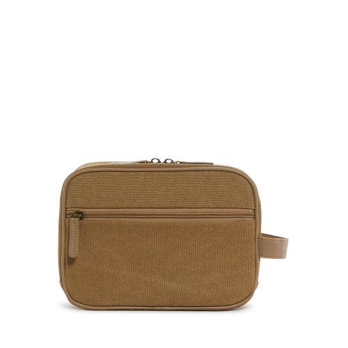 Trvl Design Mens Dopp Kit In Tan