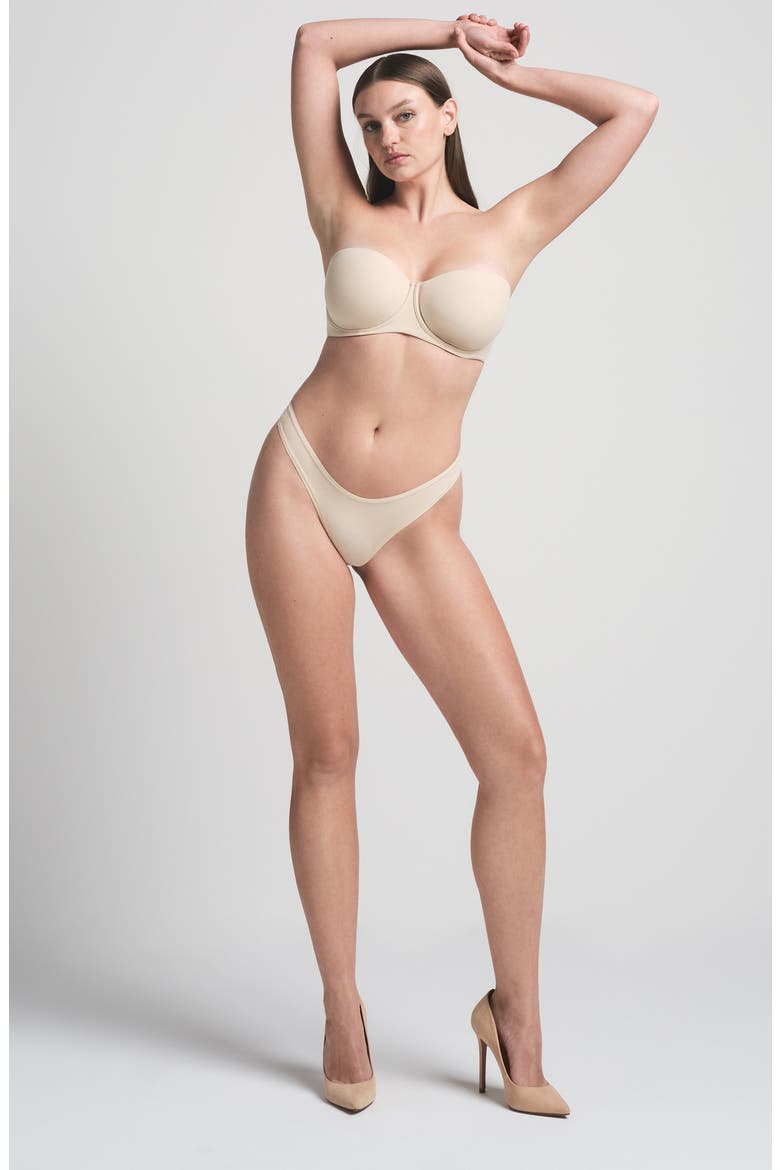 Fits Everybody Strapless Bra, Alternate, color, Z/DNUSANDDNU