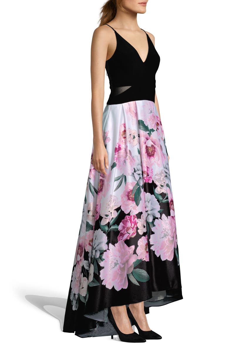 Xscape Evenings Xscape High/Low Evening Dress, Alternate, color,