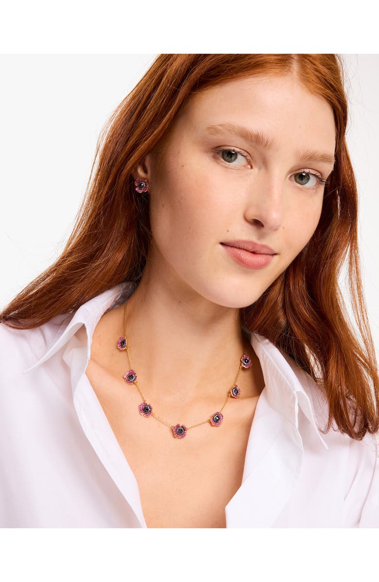 Kate Spade New York poppy power station necklace, Alternate, color,