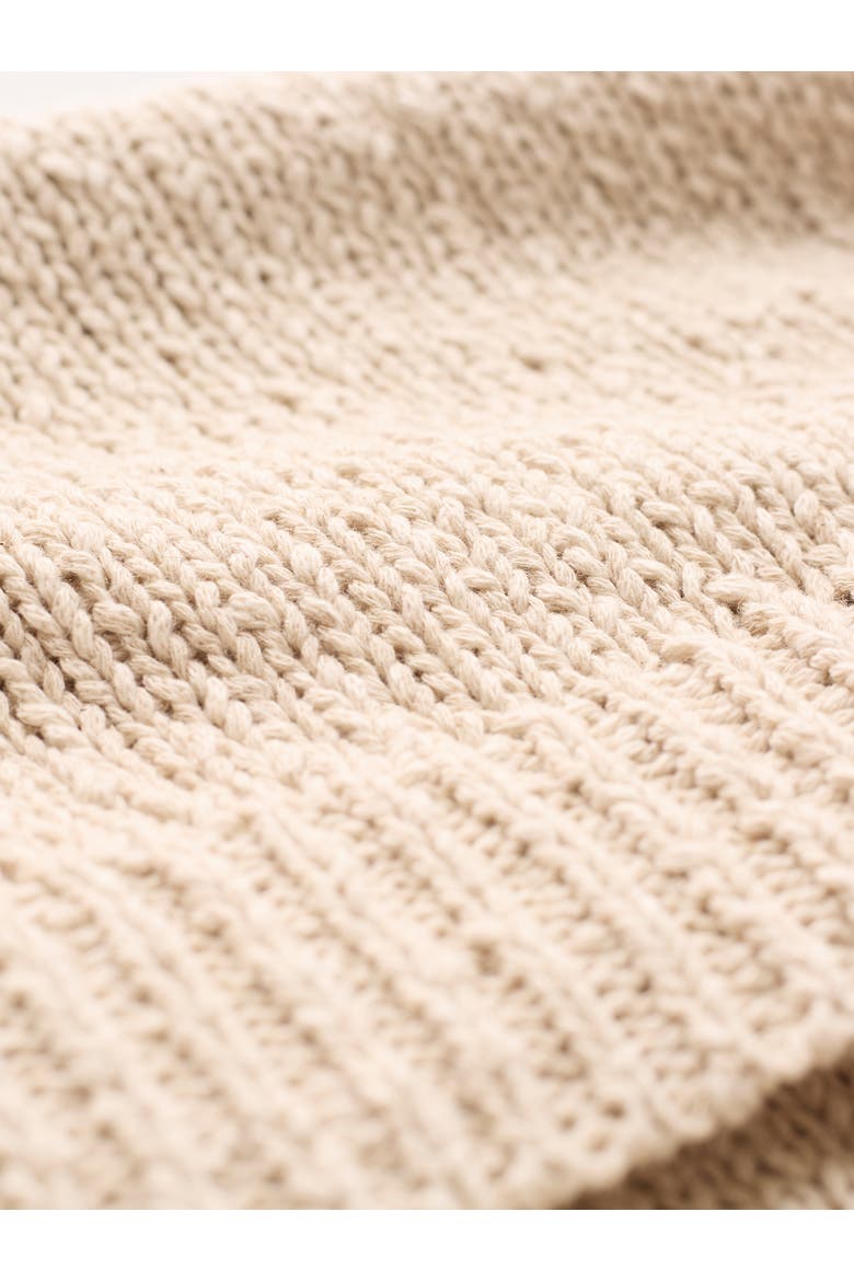 Slub Knit Button Detail Sweater, Alternate, color, OATMEAL
