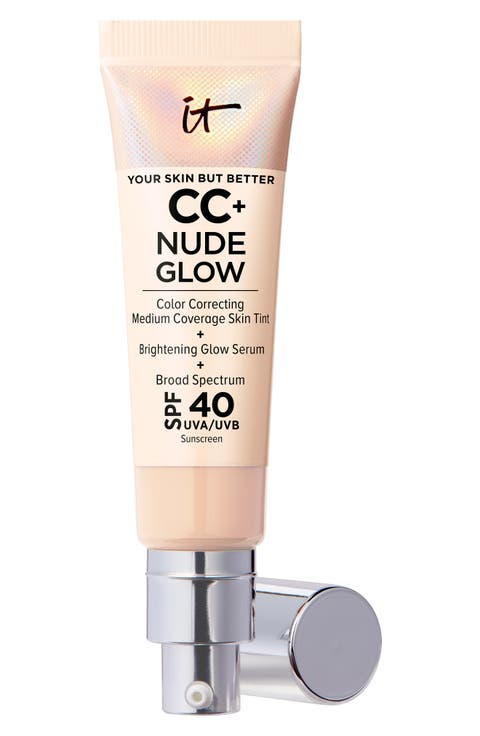 CC+ Nude Glow Lightweight Foundation + Glow Serum SPF 40