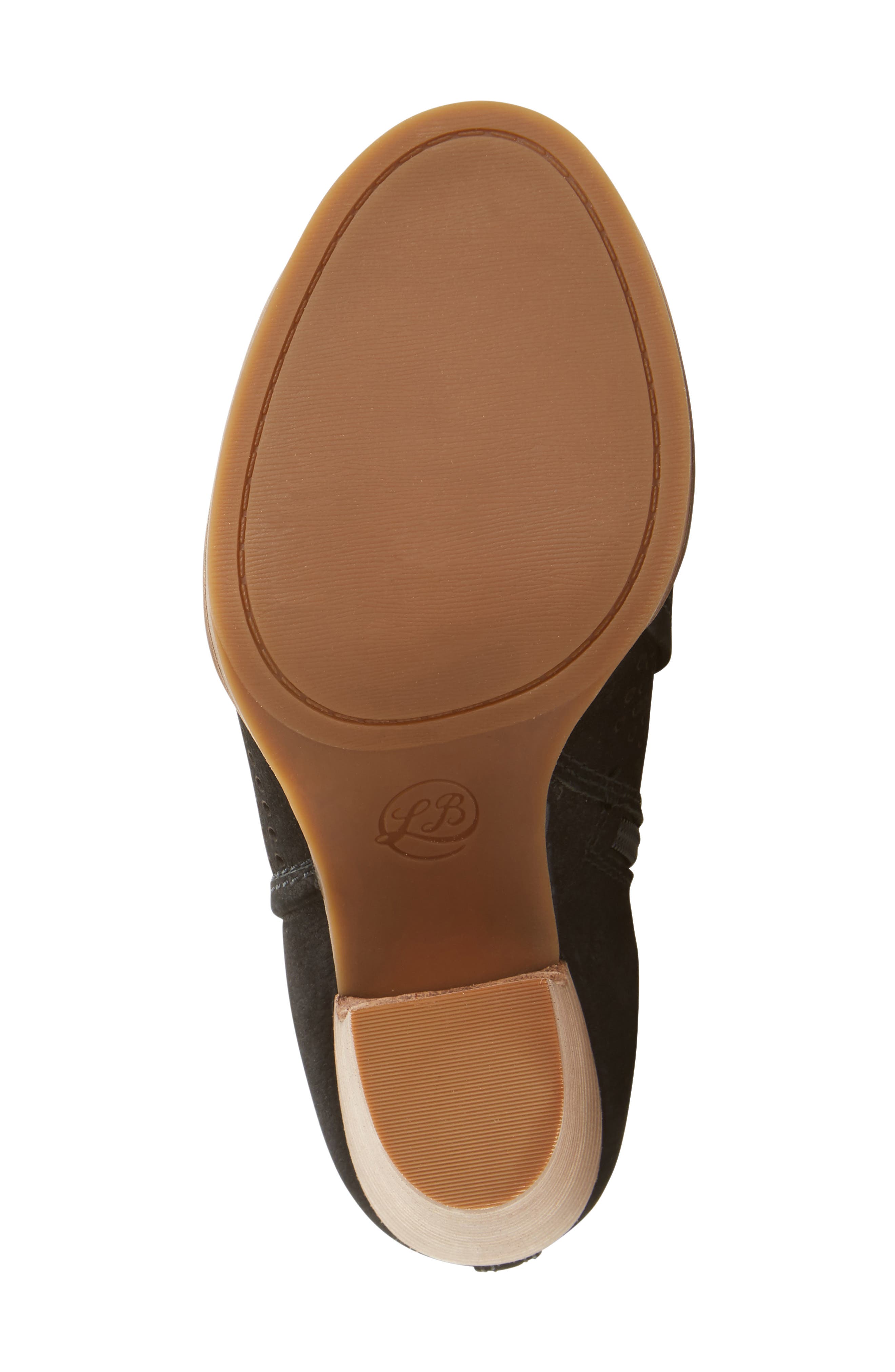 Lucky Brand Lakmeh Peep Toe Bootie, Alternate, color, 