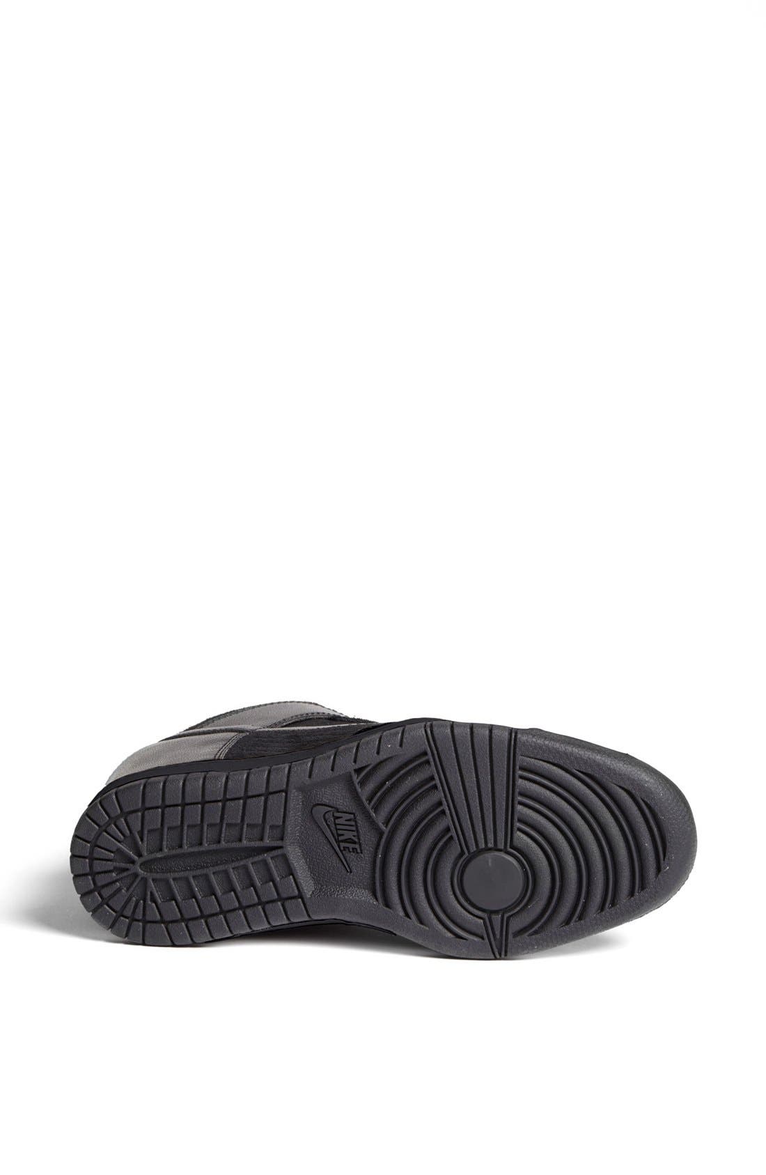 'Dunk Sky Hi' Wedge Sneaker, Alternate, color, BLACK/ BLACK