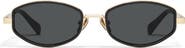 QUAY So Niche 54mm Round Sunglasses