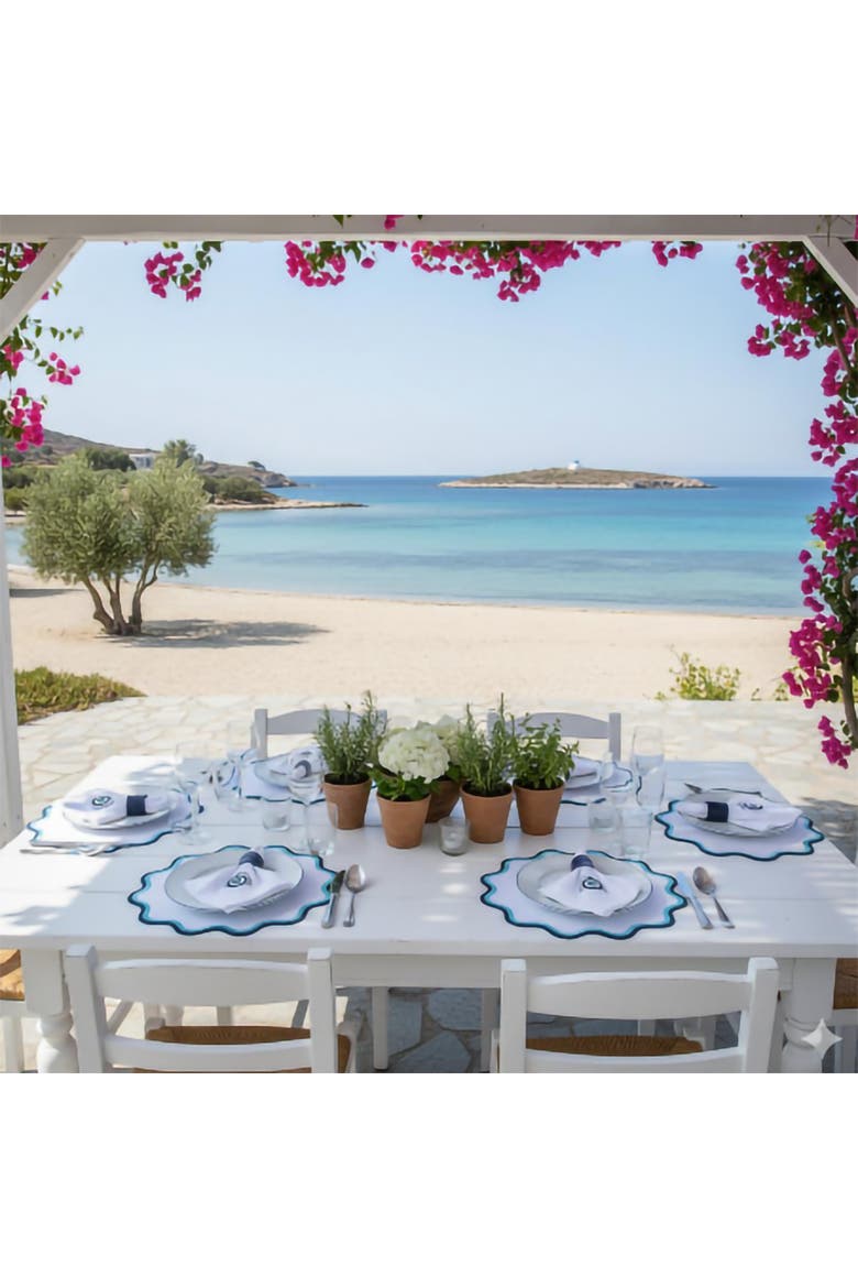 Mykonos Placemat, Alternate, color, Blue