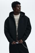 H&M Loose Fit Scuba Knit Zip-through Hoodie