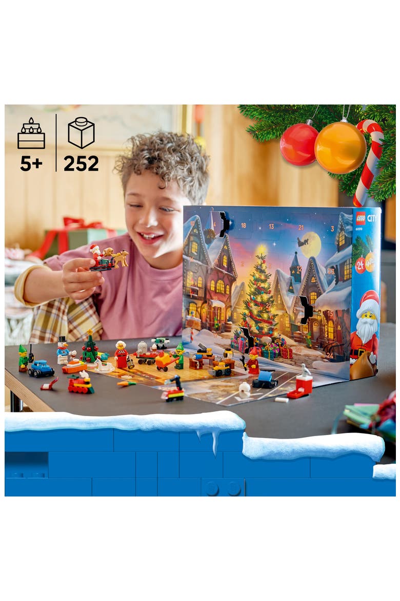 5+ City 60510 Advent Calendar Building Kit, Alternate, color, MULTI