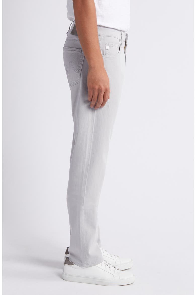 Everett Slim Straight Leg Cotton & Linen Blend Pants, Alternate, color, SMOKE EMBERS
