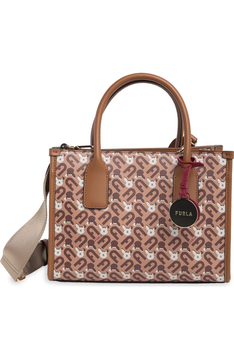 Furla Mini Afrodite Convertible Tote Bag, Main, color,