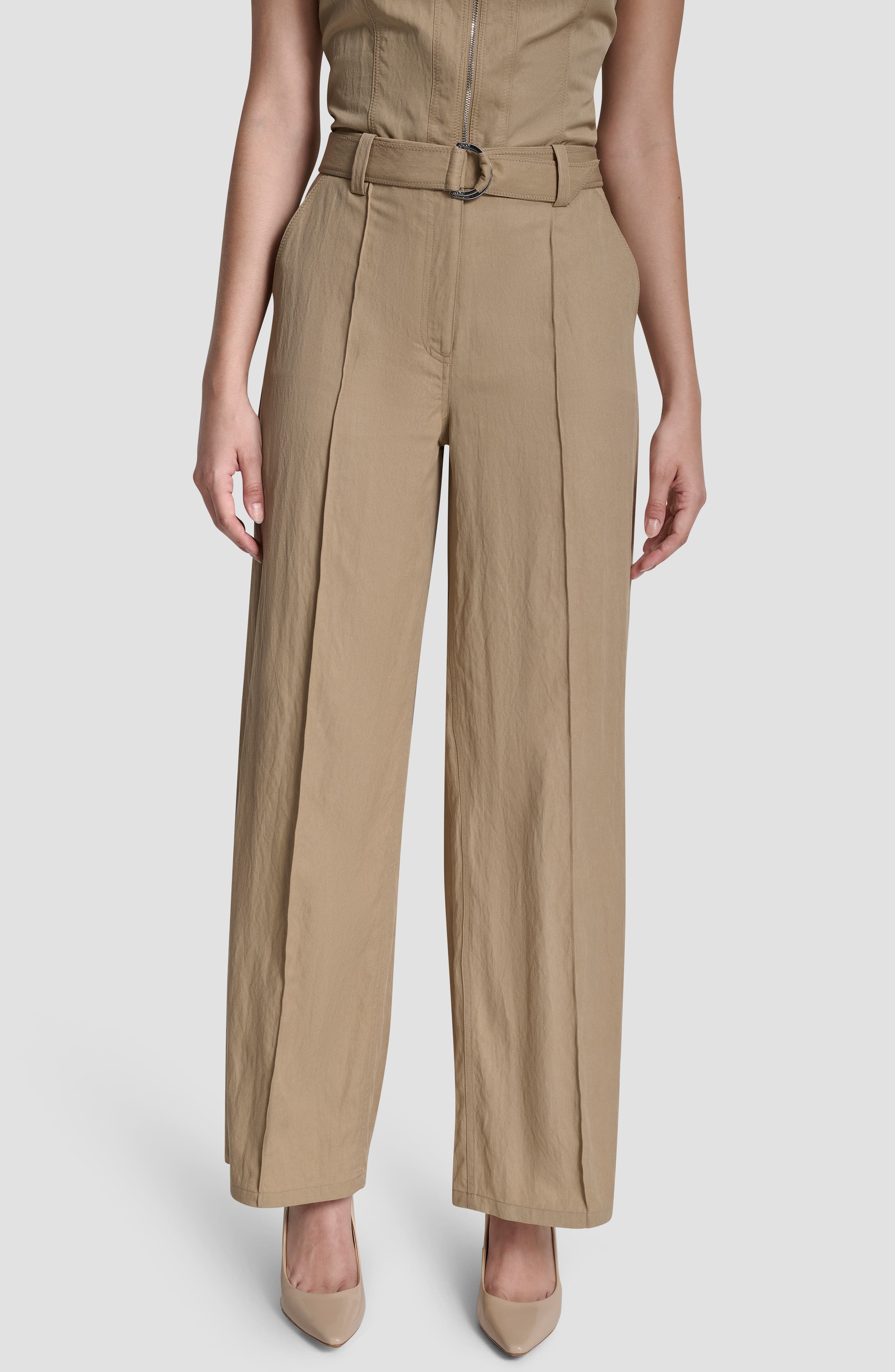 Belted Wide Leg Pants - image 3