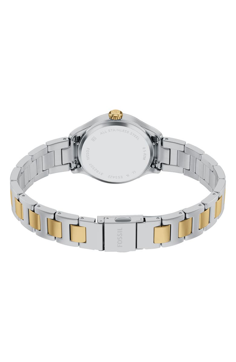 Fossil Gilmore Bracelet Watch, 28mm, Alternate, color, Two-Tone