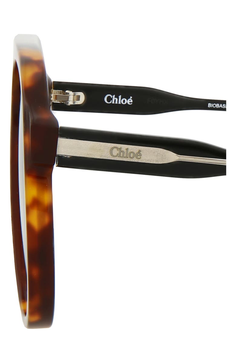 Chloé Fashion 62mm Oversize Aviator Sunglasses, Alternate, color,