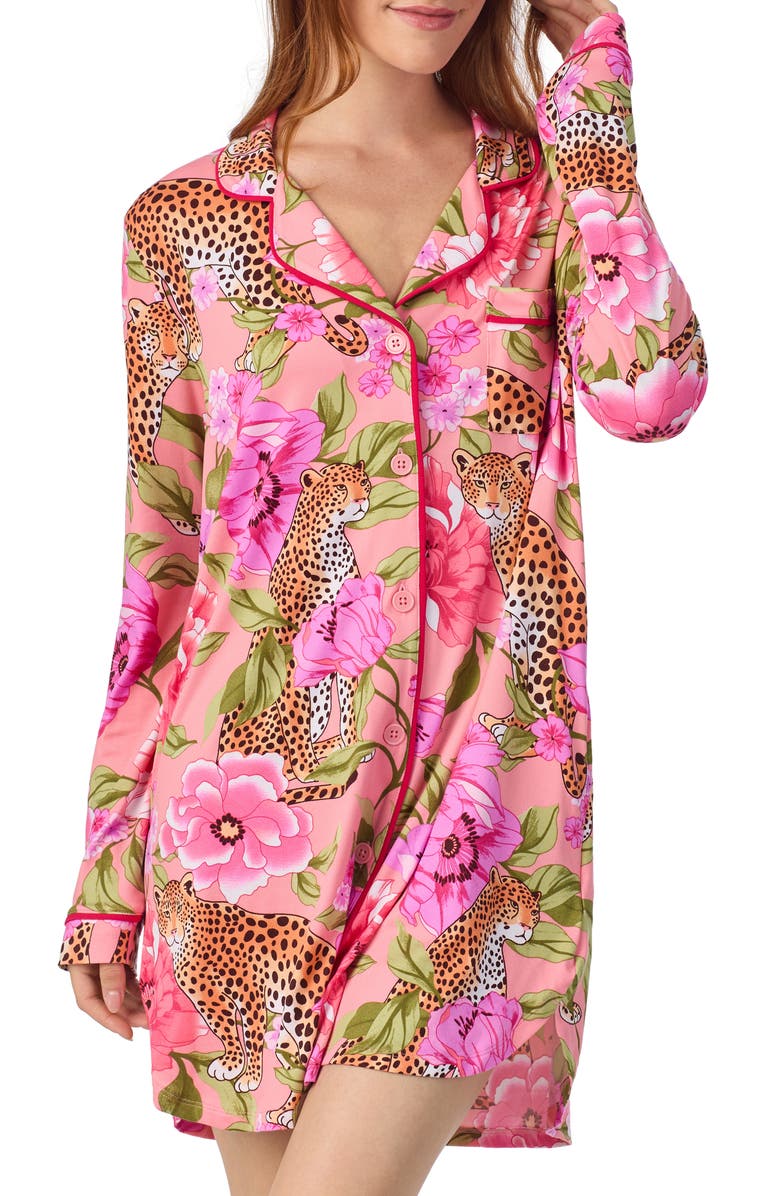 Room Service Pjs Print Nightshirt, Alternate, color, 