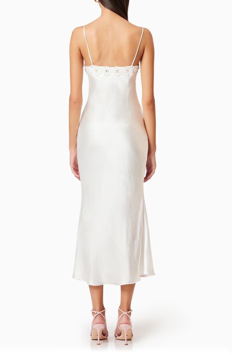 Elliatt Clarissa Satin Midi Dress, Alternate, color,