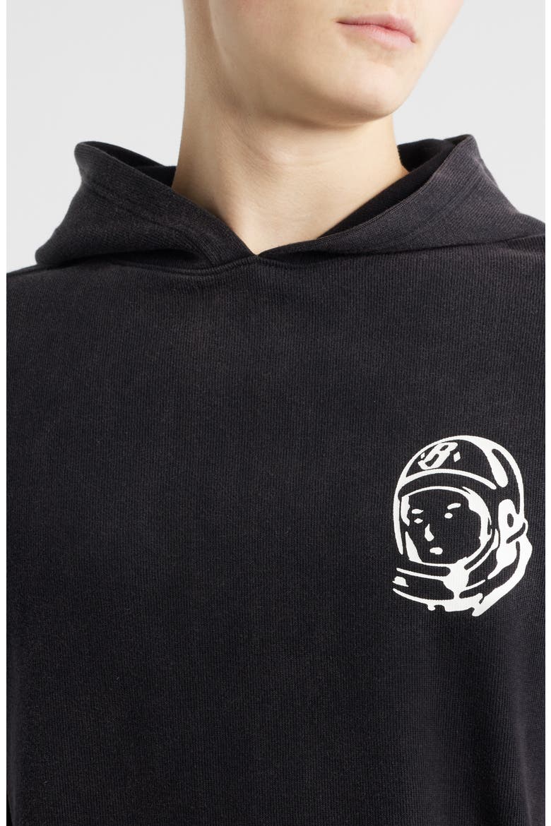 Timelapse Cotton Graphic Hoodie, Alternate, color, BLACK