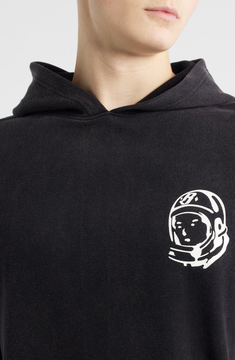 Billionaire Boys Club Timelapse Cotton Graphic Hoodie, Alternate, color, Black