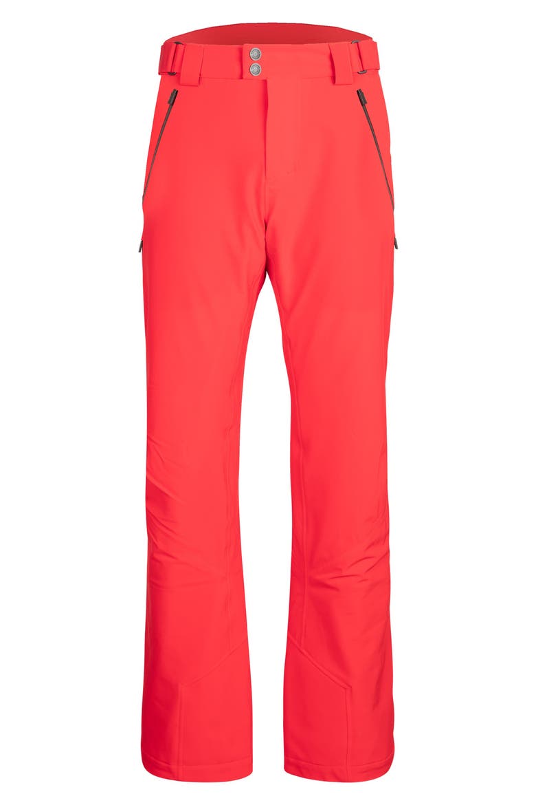 Sardona Waterproof Ski Pants, Main, color, RED CHILLIES