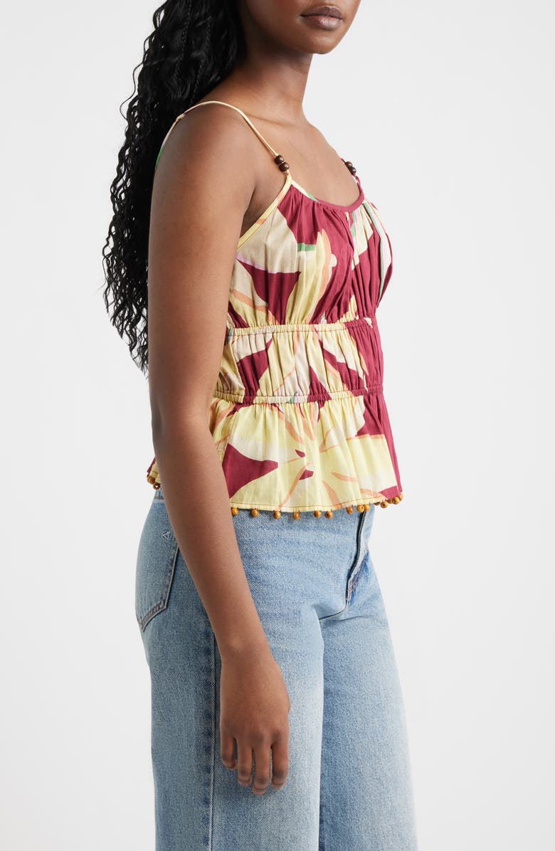 Rails Theda Tiered Camisole, Alternate, color, Red Palma