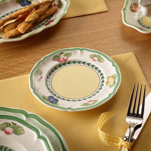 Villeroy & Boch French Garden Fleurence Rim Cereal Bowl In White