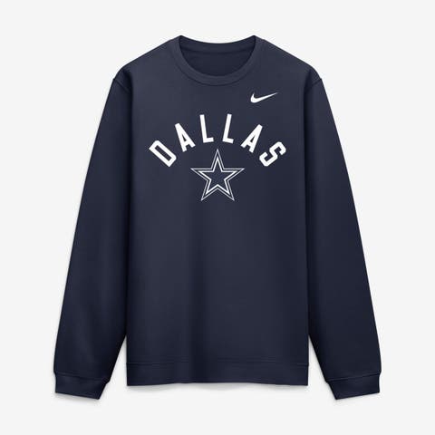 Men's Nike Navy Dallas Cowboys Primetime Club Sweatshirt
