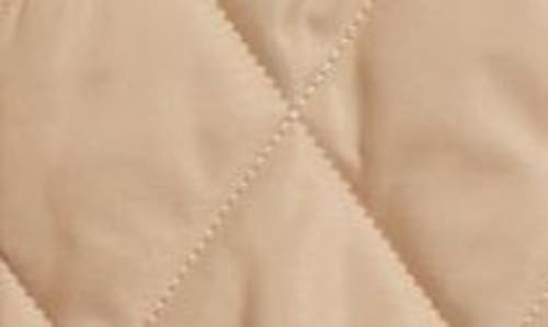 Burberry Quilted And Folded Collar Cotton Dress In New Chino