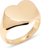 Brook and York Isabel Heart Signet Ring