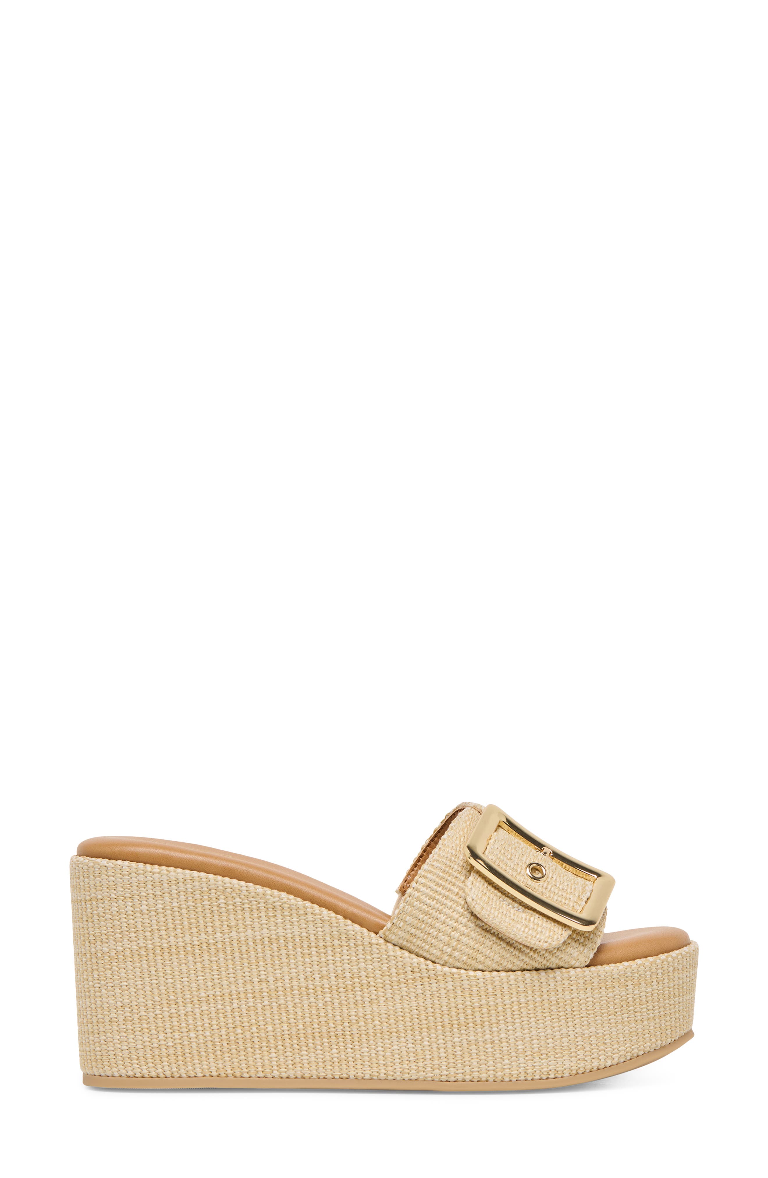 Jilian Platform Wedge Sandal, Alternate, color, LIGHT NATURAL RAFFIA