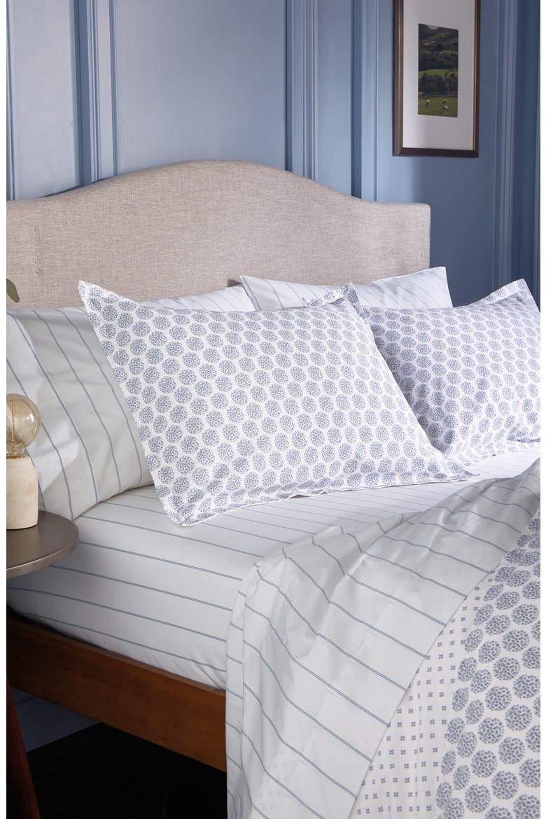 Tile Comforter & Sham Set, Alternate, color, BLUE