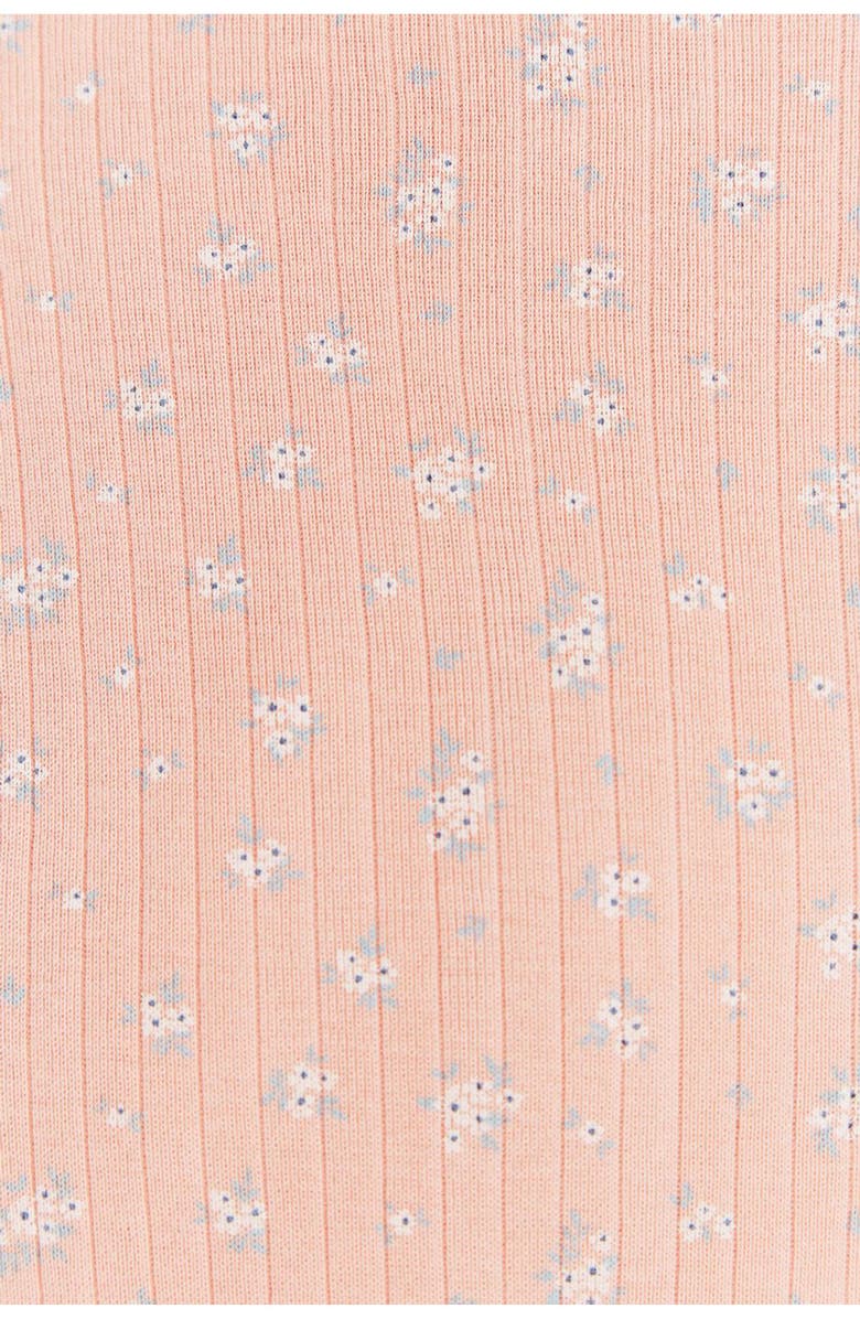 Babycottons Premium Cotton Marlot Double Zip Footie Pajamas For Infant, Alternate, color, 