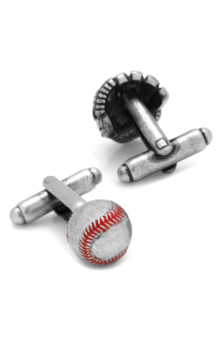 Cufflinks, Inc. Baseball & Glove Cuff Links, Alternate, color,
