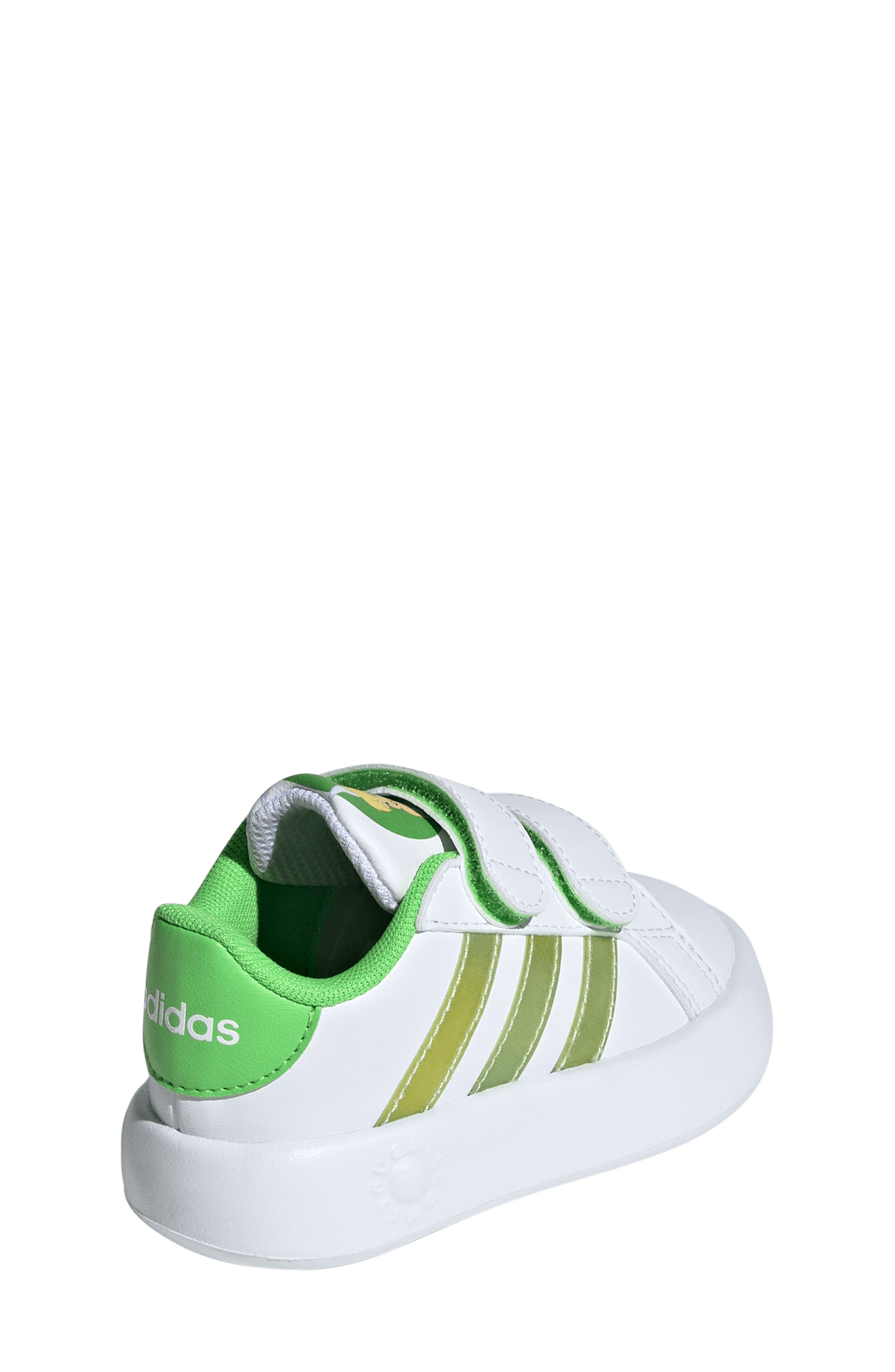 adidas Kids' Grand Court Tinkerbell Sneaker, Alternate, color, 