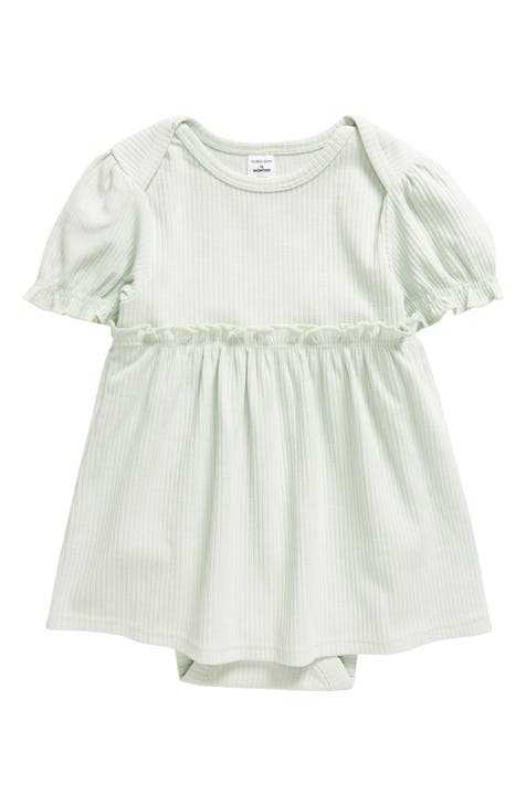 Rib Skirted Bodysuit (Baby)