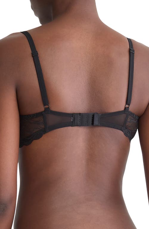 Calvin Klein Essentials Light Lace Underwire Bra In Black