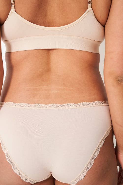 Stripe & Stare Original Knicker Four Pack In Sand Essentials