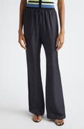 Toccin Nela Drawstring Flared Pants
