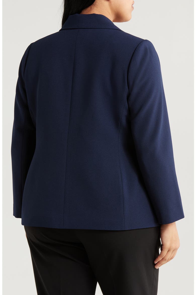 One-Button Blazer, Alternate, color, DEEP NAVY